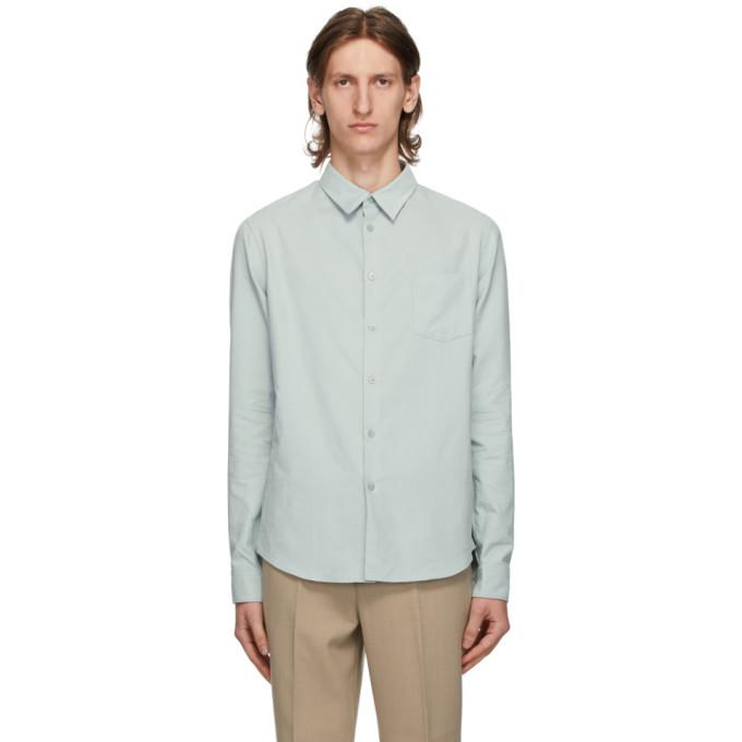 Kenzo Green Corduroy Slim Fit Shirt
