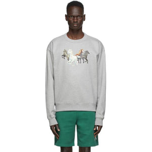 Kenzo Grey Chevaux Sweatshirt