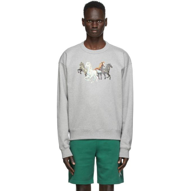 Kenzo Grey Chevaux Sweatshirt