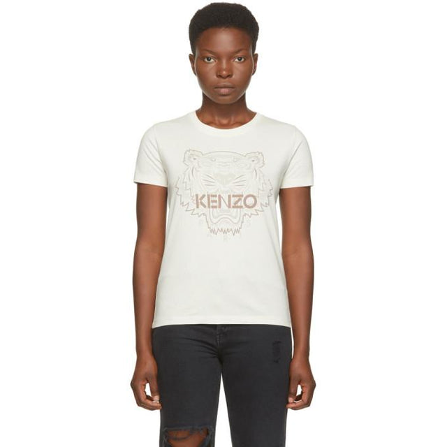 Kenzo Off-White Tiger T-Shirt