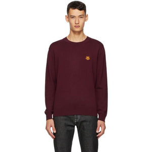 Kenzo Red Tiger Crest Crewneck