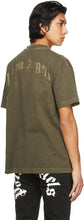 Palm Angels Khaki Bear T-Shirt