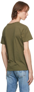 R13 Khaki Destroyed Surplus T-Shirt