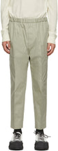 Jil Sander Khaki Gabardine Cropped Trousers - Jil Sander Kaki Gabardine Pantalon recadré - JIM 샌더 카키 가베르 데는 바지를 자른다