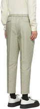 Jil Sander Khaki Gabardine Cropped Trousers