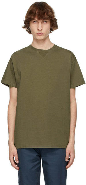 Converse Khaki Kim Jones Edition Cotton T-Shirt - T-shirt de coton Khaki Kim Jones Edition Jones - Converse Khaki Kim Jones Edition 코튼 티셔츠