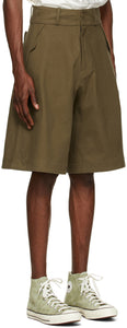 Labrum Khaki Temne Culotte Shorts