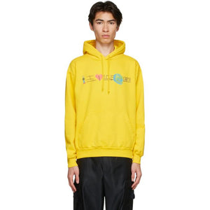 Kids Worldwide Yellow I Love Earth Hoodie