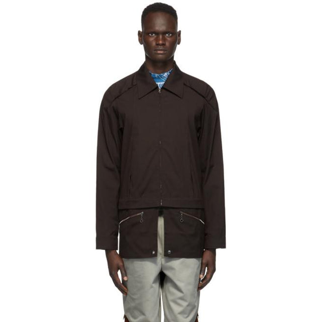 Kiko Kostadinov Brown Marcel Shirt