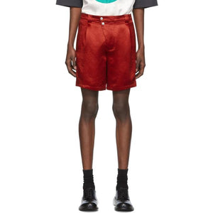 Kiko Kostadinov Red Ansel Racing Shorts