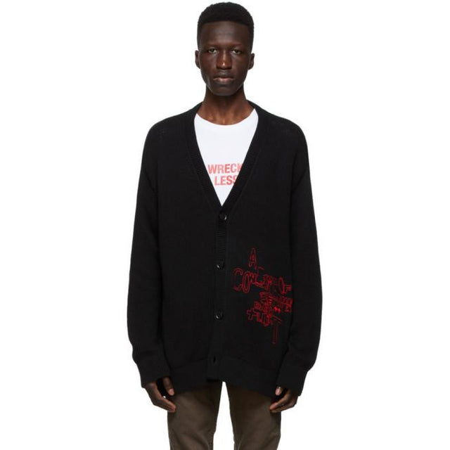 Ksubi Black Consciousness Cardigan
