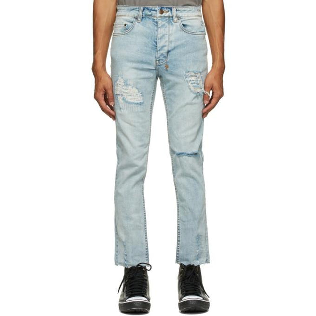 Ksubi Blue Chitch Chop Slice N Dice Jeans