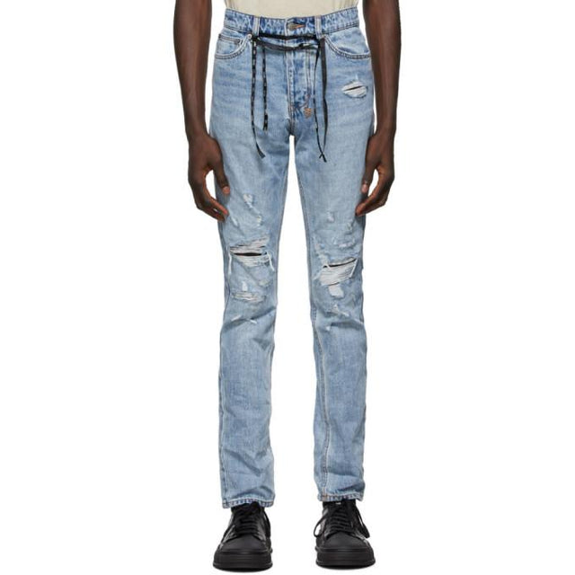 Ksubi Blue Chitch Distressed Jeans
