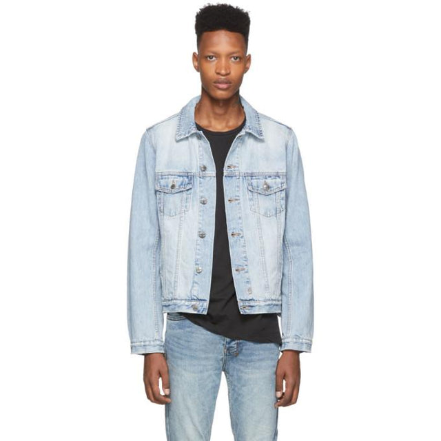 Ksubi Blue Denim Classic Karna Jacket