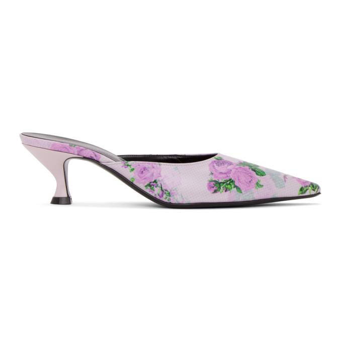 Kwaidan Editions Pink Special Pointy Toe Kitten Heels