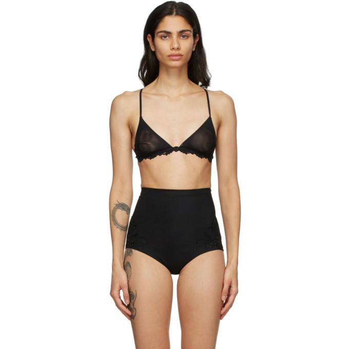 La Perla Black Maison Contouring Triangle Bra