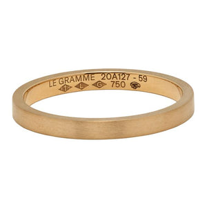 Le Gramme Gold Le 3 Grammes Ribbon Ring