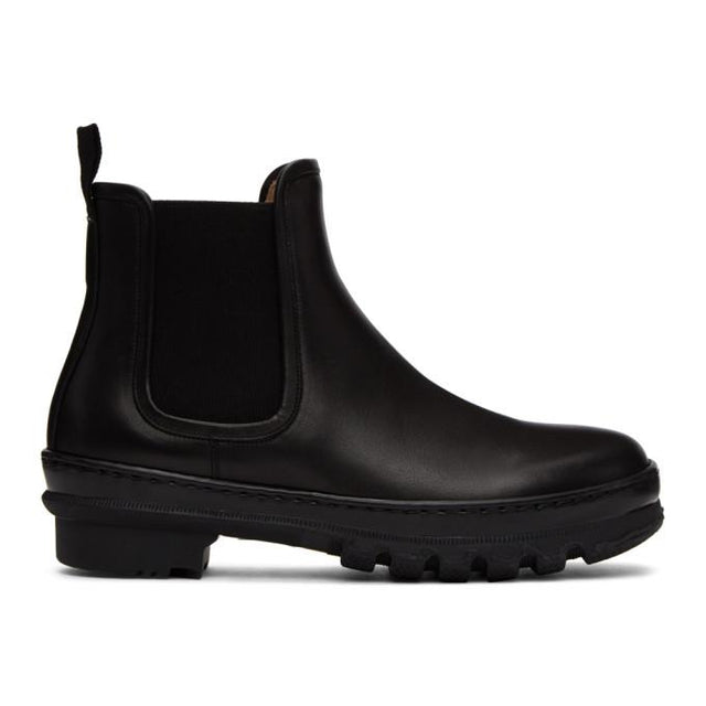 Legres Black Garden Chelsea Boots