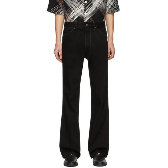 Lemaire Black Bootcut Jeans