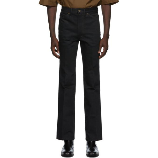 Lemaire Black Bootcut Jeans