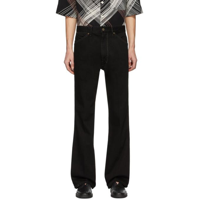 Lemaire Black Bootcut Jeans