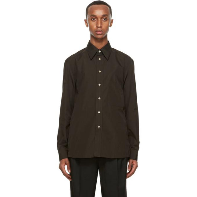 Lemaire Green Regular Shirt