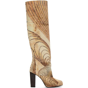 Lemaire Multicolor Martin Ramirez Printed Tall Boots