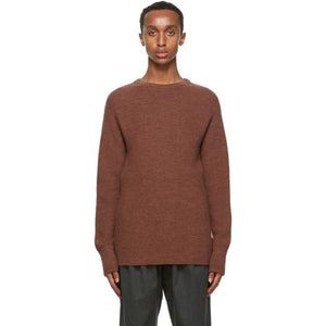 Lemaire Red Sport Loden Military Sweater