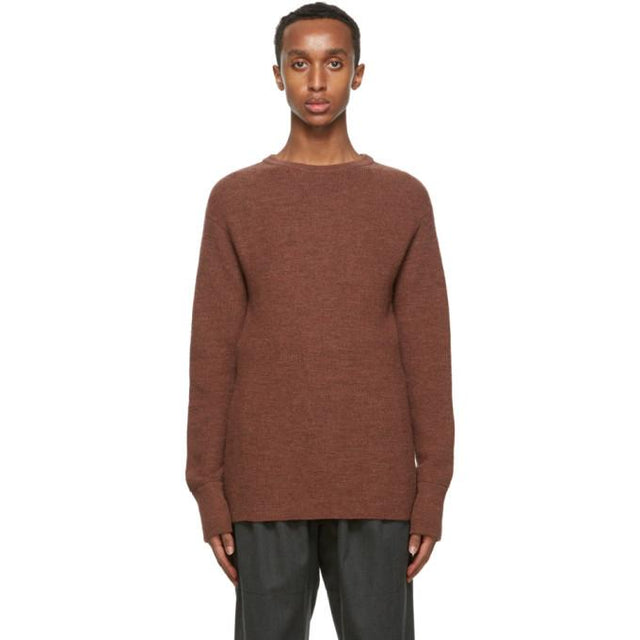 Lemaire Red Sport Loden Military Sweater