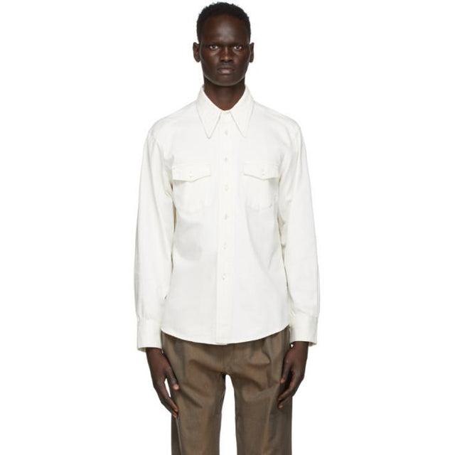 Lemaire White Western Shirt