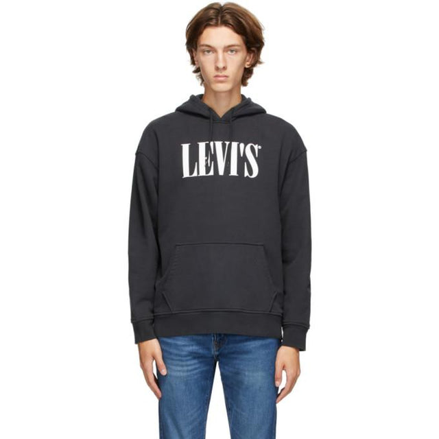 Levis Black Logo Hoodie