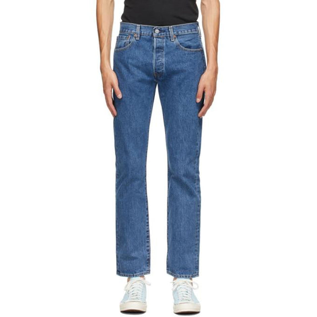 Levis Blue 501 Original Fit Jeans