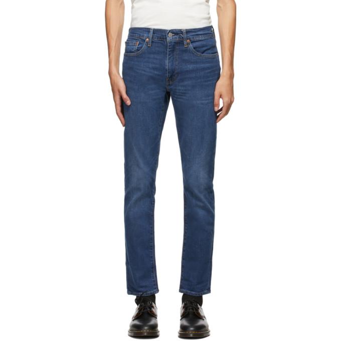 Levis Blue 511 Slim-Fit Flex Jeans