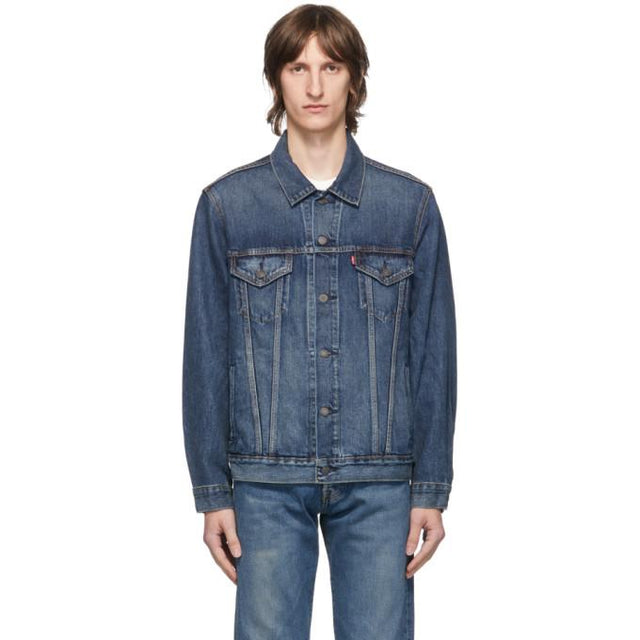 Levis Blue Denim Vintage Fit Trucker Jacket
