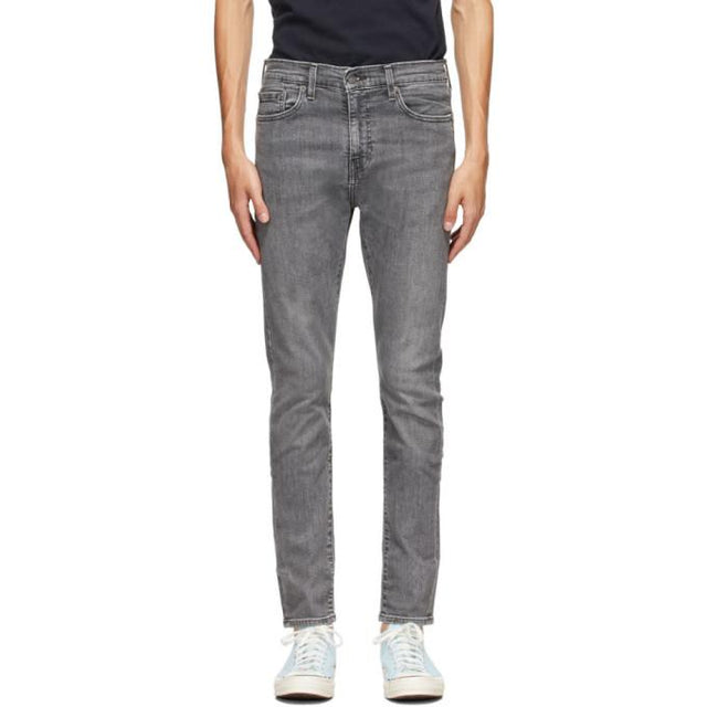 Levis Grey 510 Skinny-Fit Flex Jeans