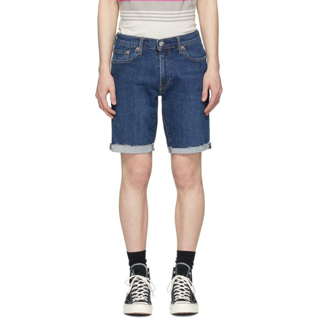 Levis Indigo 511 Slim Cut-Off Shorts