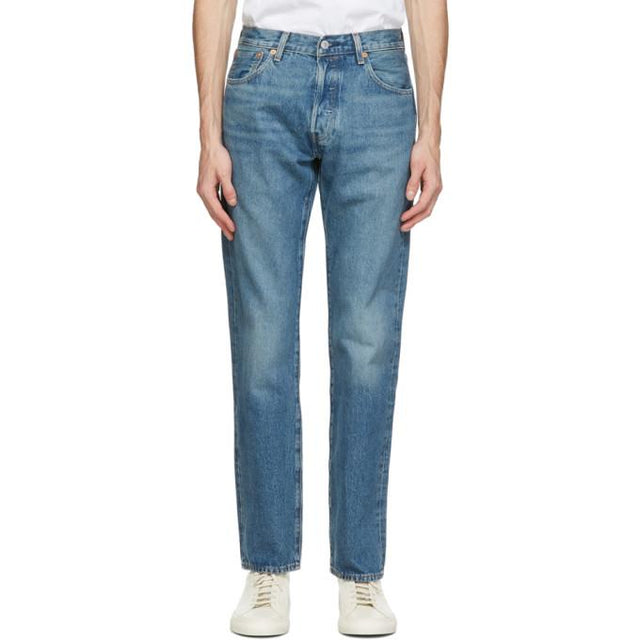 Levis Made and Crafted Blue 501 93 Straight Jeans