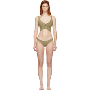 Lisa Marie Fernandez Green Marie-Louise Bikini