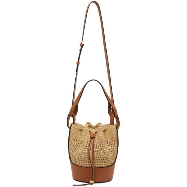 Loewe Beige and Tan Small Balloon Bag