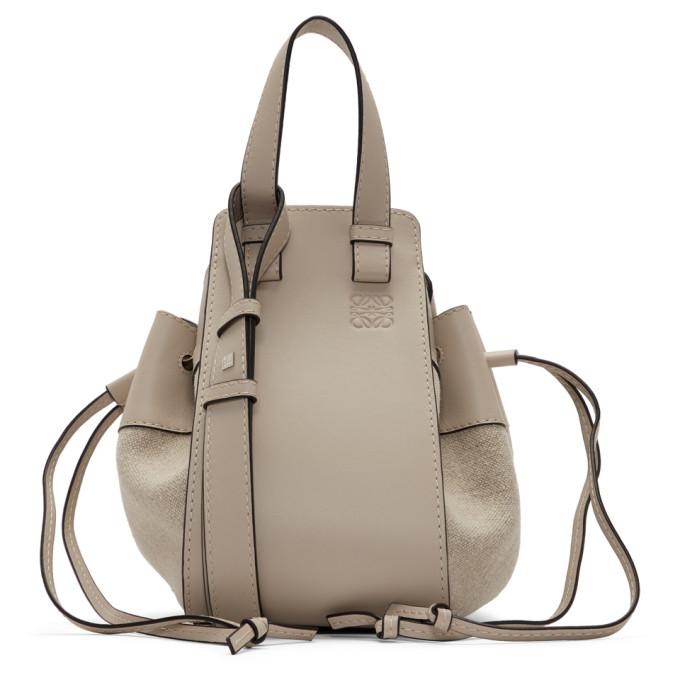 Loewe Beige Small Hammock Bag