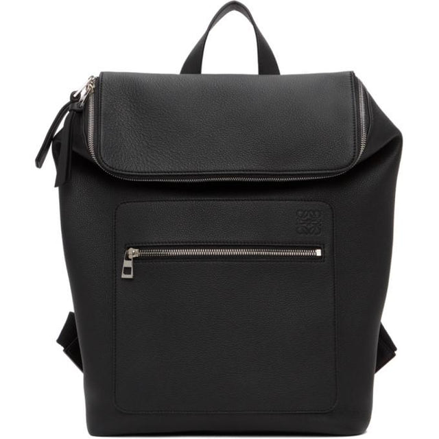 Loewe Black Slim Goya Backpack