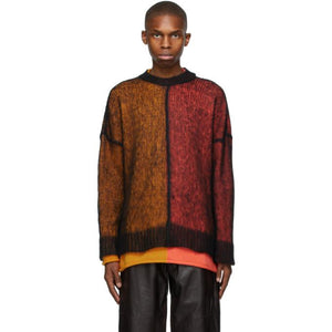Ribbed-knit wool sweater