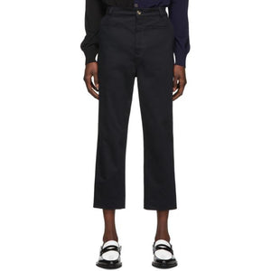 Loewe Navy Fisherman Trousers