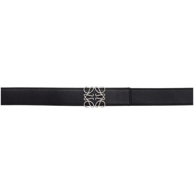 Anagram Belt in Black - Loewe