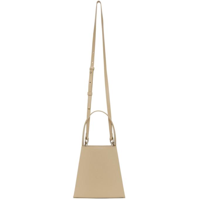 LOW CLASSIC Beige Mini Curve Bag