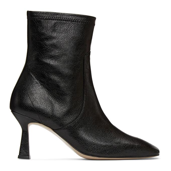 LOW CLASSIC Black Stiletto Mid Boots