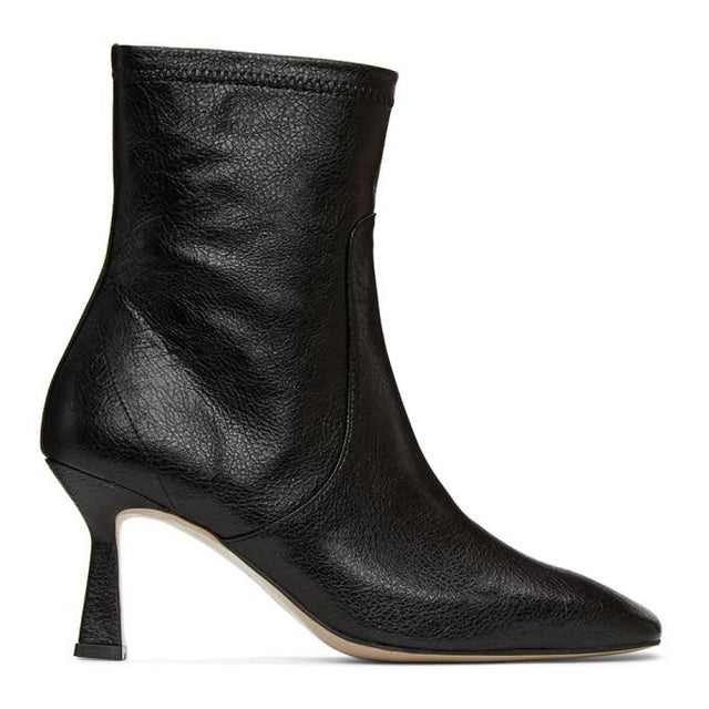 LOW CLASSIC Black Stiletto Mid Boots