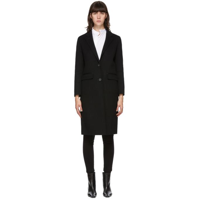 Mackage Black Wool Hens Coat