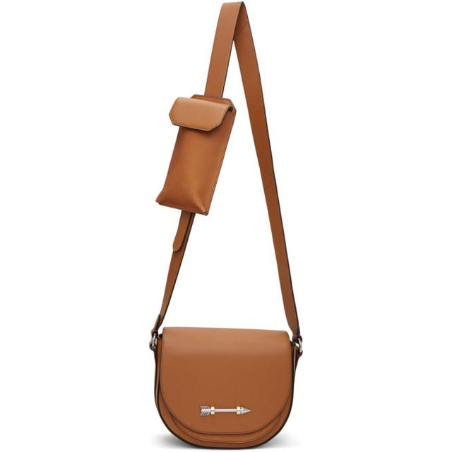 Mackage Tan Saddle Bag
