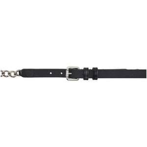 Maison Margiela Black Chain Link Belt